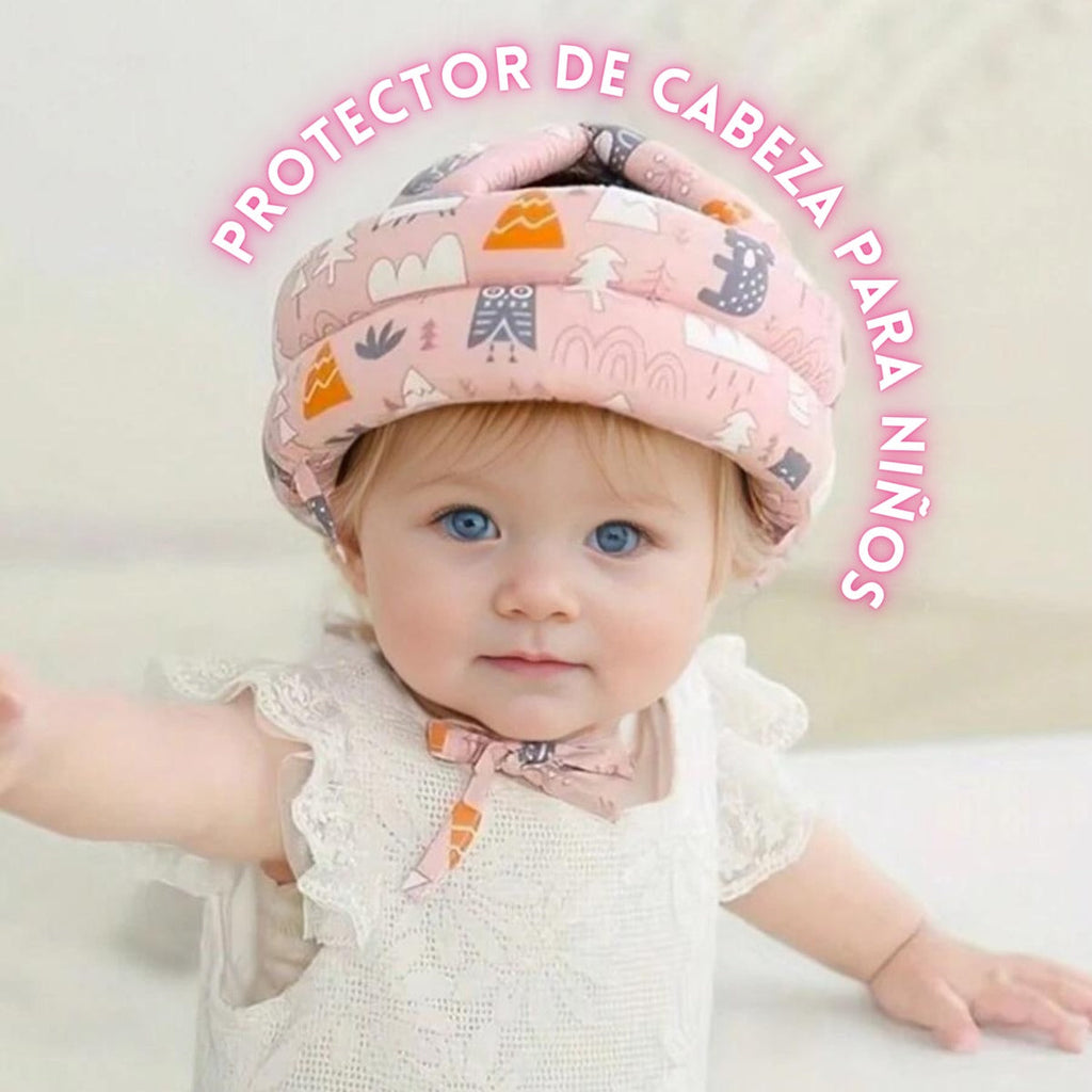 CASCO PROTECTOR DE CABEZA PARA NIÑOS – ANTIGOLPES Y ANTICAÍDAS